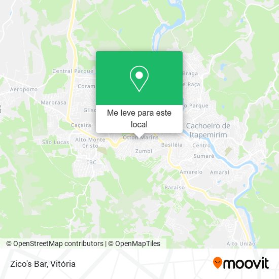 Zico's Bar mapa