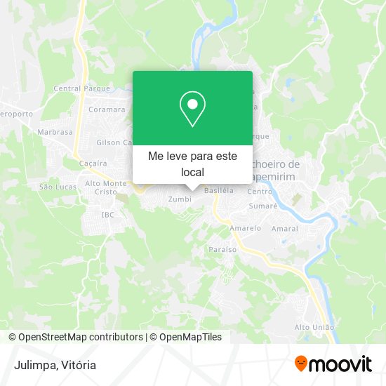 Julimpa mapa