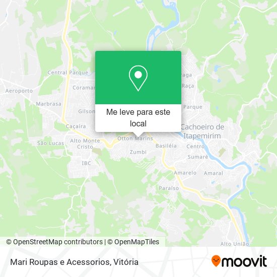 Mari Roupas e Acessorios mapa