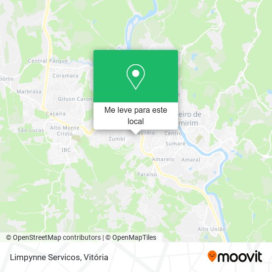 Limpynne Servicos mapa