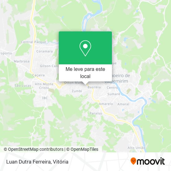 Luan Dutra Ferreira mapa