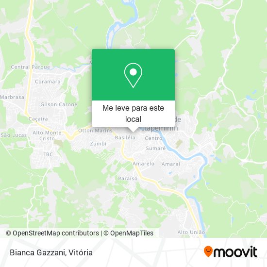 Bianca Gazzani mapa