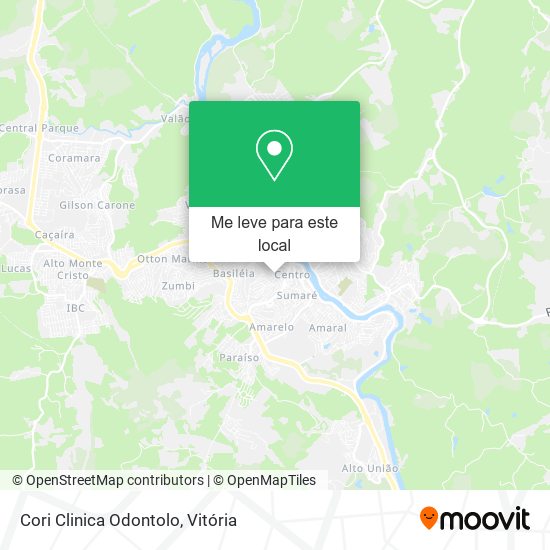 Cori Clinica Odontolo mapa