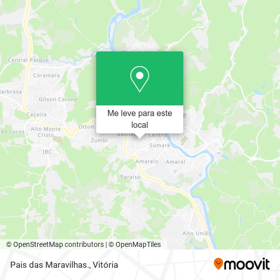 Pais das Maravilhas. mapa