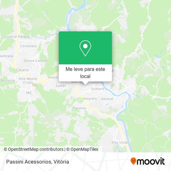 Passini Acessorios mapa