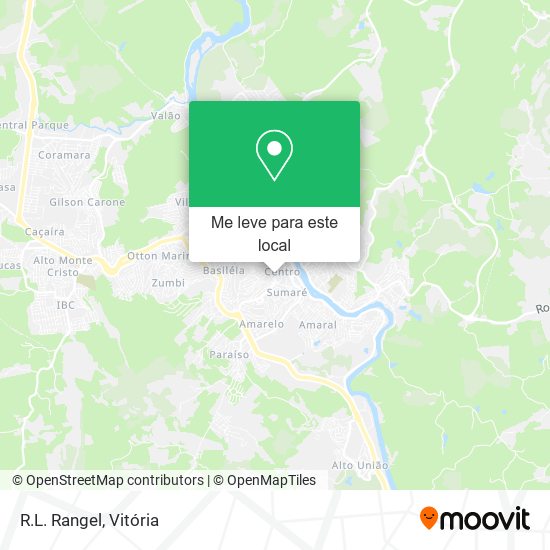 R.L. Rangel mapa