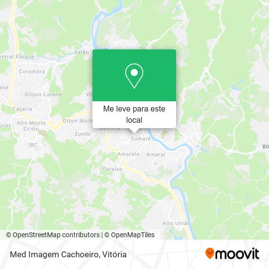 Med Imagem Cachoeiro mapa