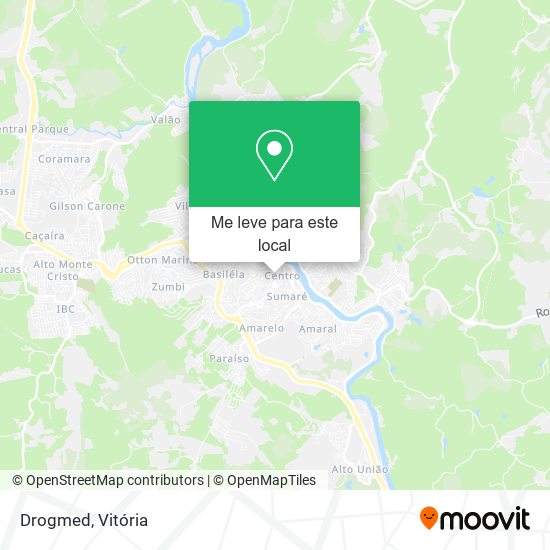 Drogmed mapa