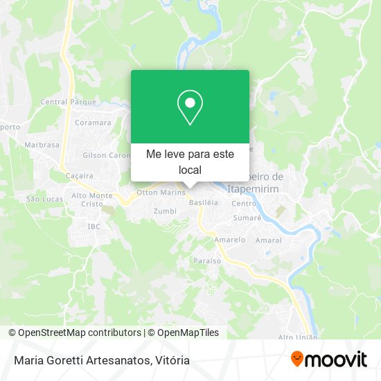 Maria Goretti Artesanatos mapa