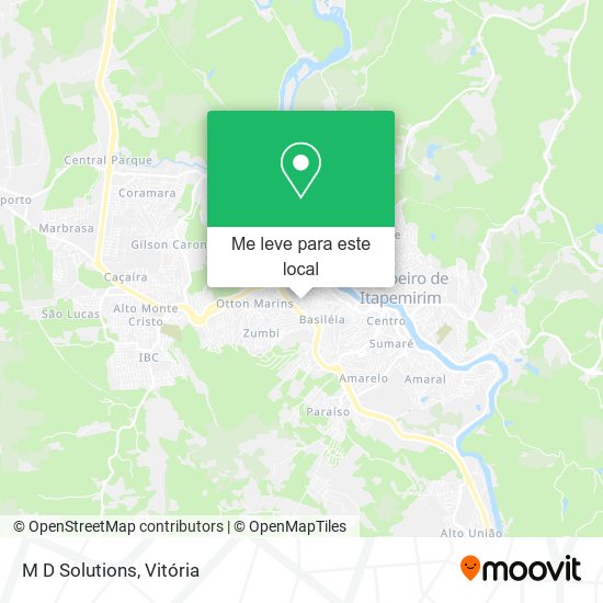 M D Solutions mapa