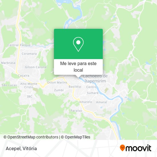 Acepel mapa