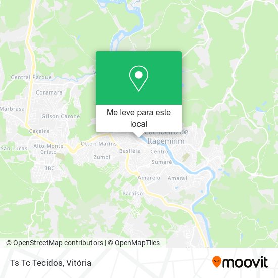 Ts Tc Tecidos mapa