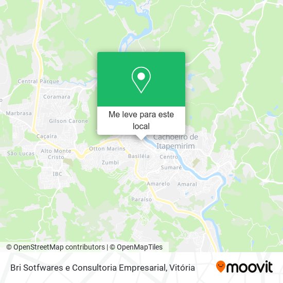 Bri Sotfwares e Consultoria Empresarial mapa