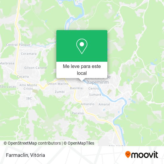 Farmaclin mapa