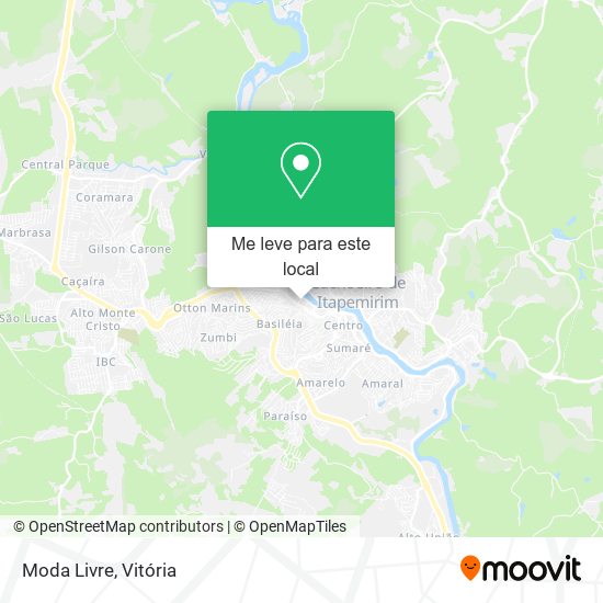 Moda Livre mapa