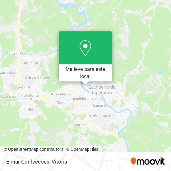 Elmar Confeccoes mapa