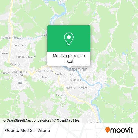 Odonto Med Sul mapa