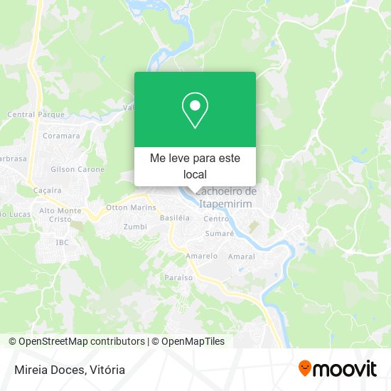 Mireia Doces mapa