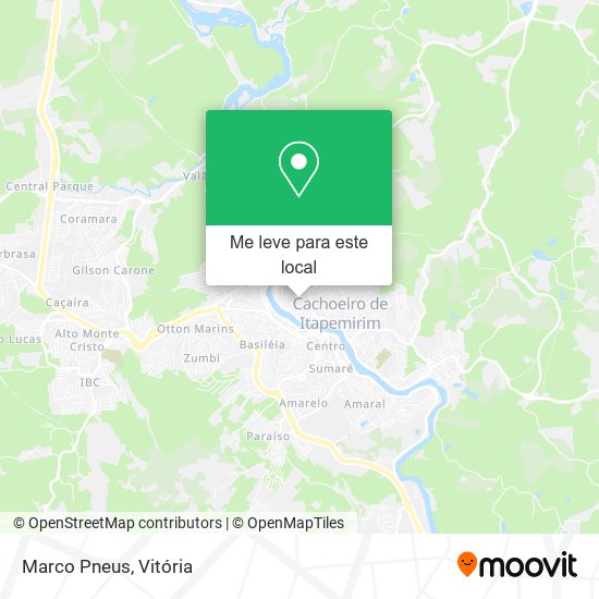 Marco Pneus mapa