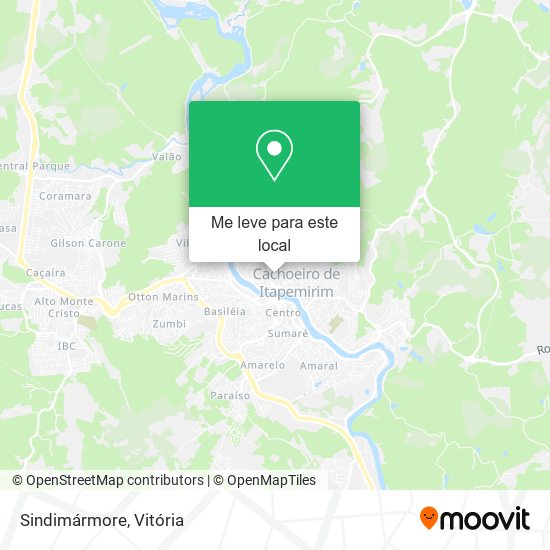 Sindimármore mapa