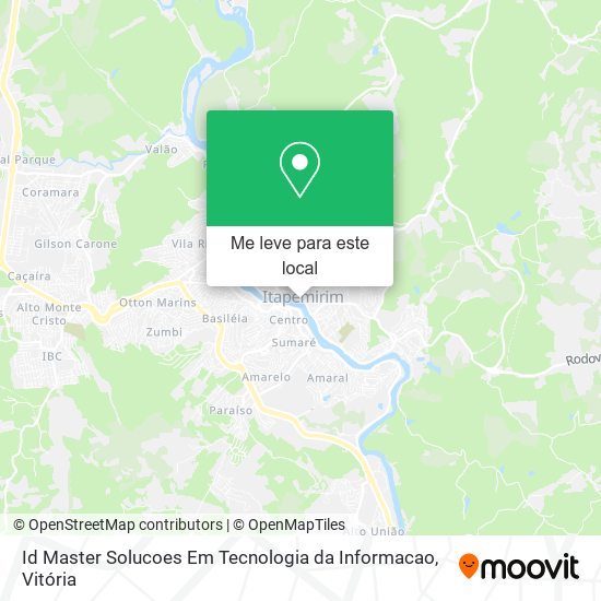 Id Master Solucoes Em Tecnologia da Informacao mapa