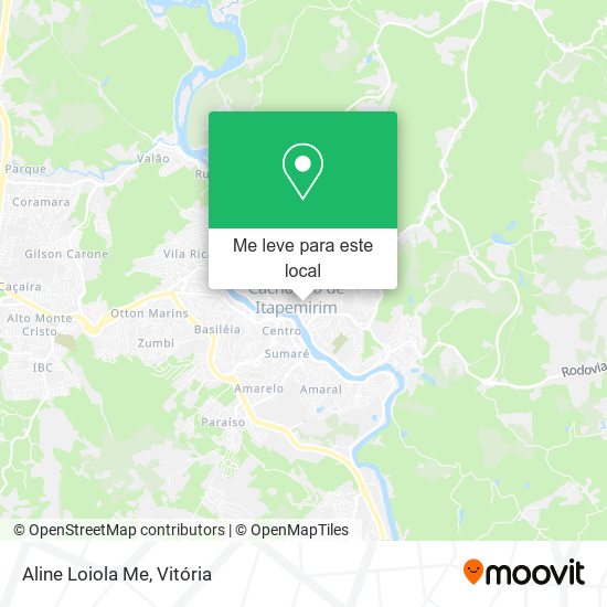 Aline Loiola Me mapa