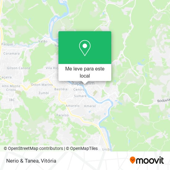 Nerio & Tanea mapa