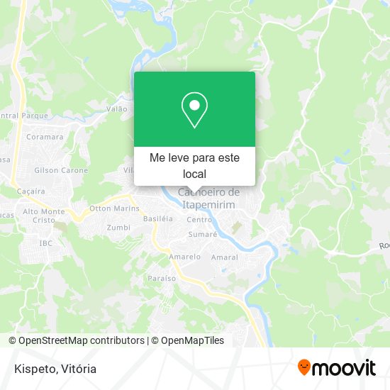 Kispeto mapa