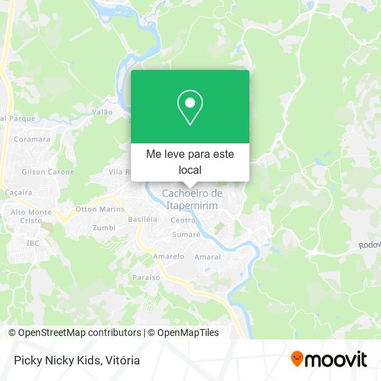 Picky Nicky Kids mapa