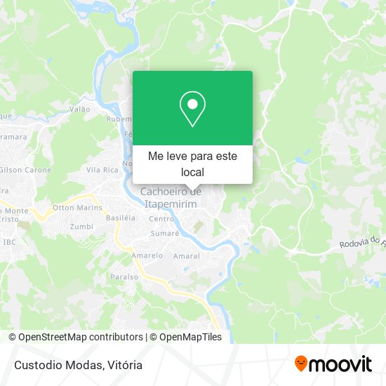 Custodio Modas mapa
