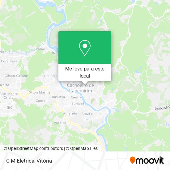 C M Eletrica mapa