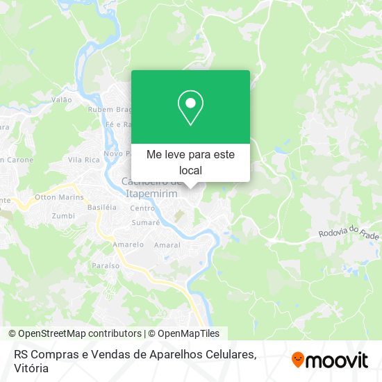 RS Compras e Vendas de Aparelhos Celulares mapa