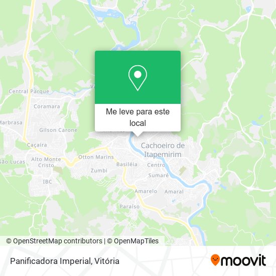 Panificadora Imperial mapa