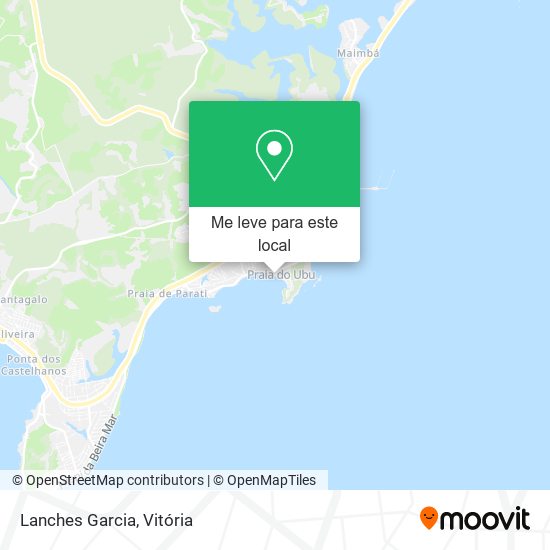 Lanches Garcia mapa