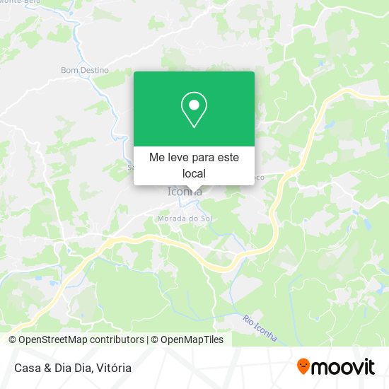 Casa & Dia Dia mapa
