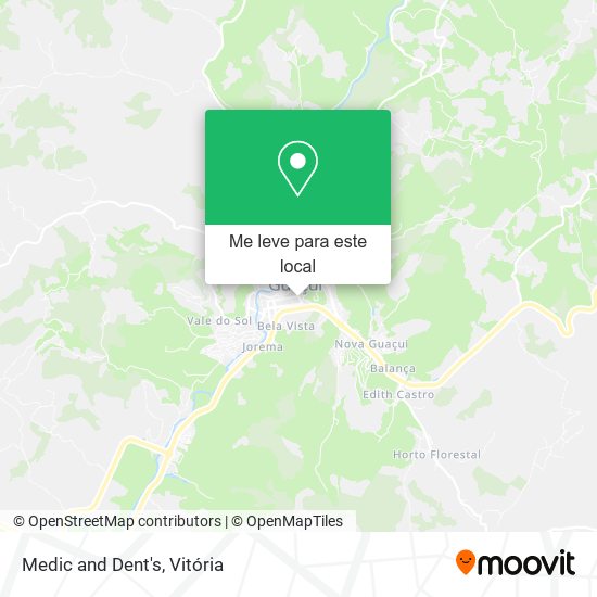 Medic and Dent's mapa