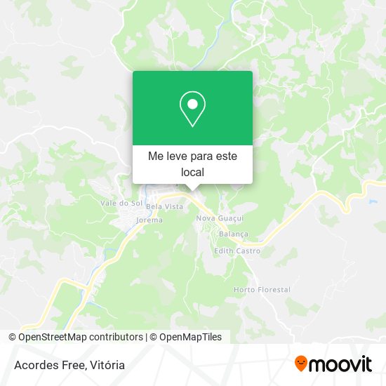 Acordes Free mapa