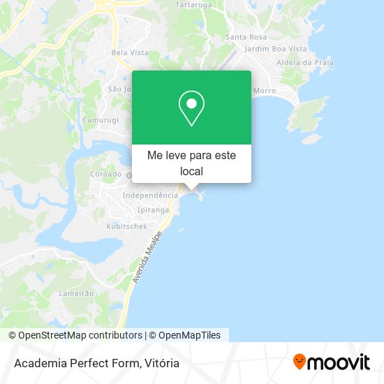 Academia Perfect Form mapa