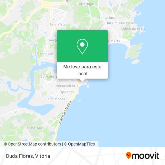 Duda Flores mapa