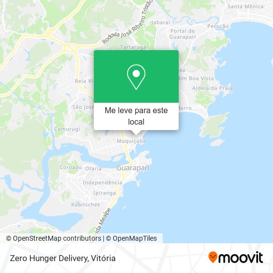Zero Hunger Delivery mapa