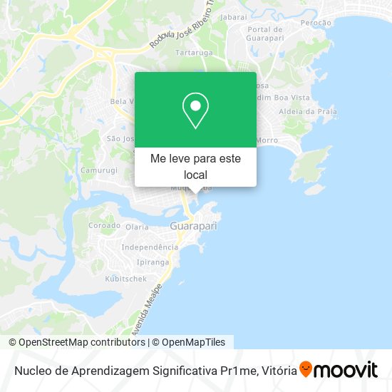 Nucleo de Aprendizagem Significativa Pr1me mapa