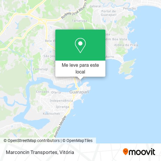 Marconcin Transportes mapa