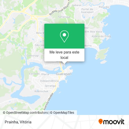 Prainha mapa