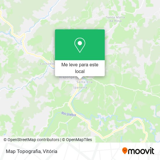 Map Topografia mapa