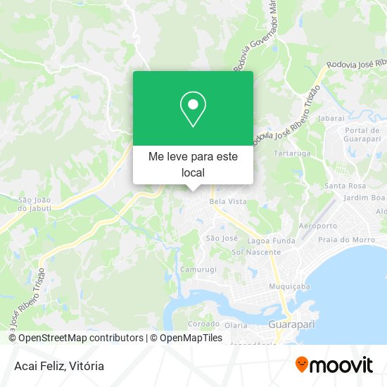 Acai Feliz mapa