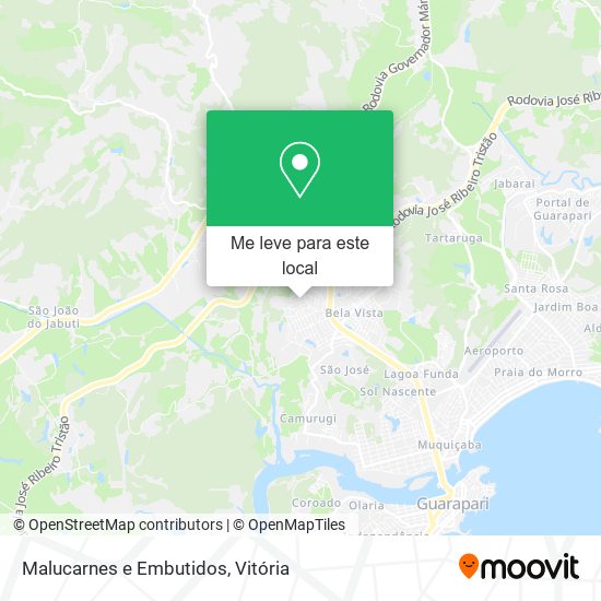 Malucarnes e Embutidos mapa