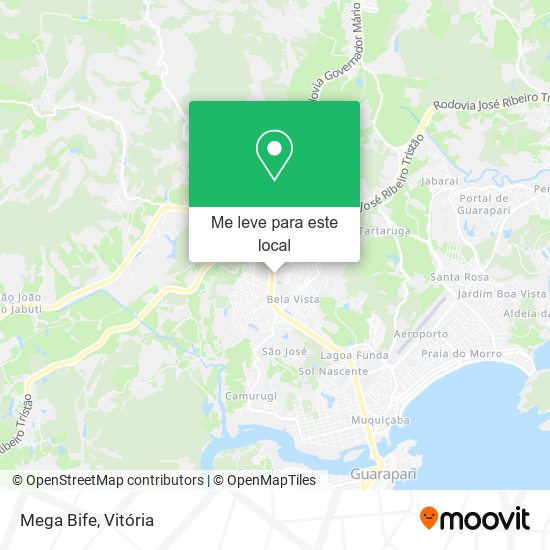Mega Bife mapa