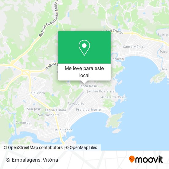 Si Embalagens mapa