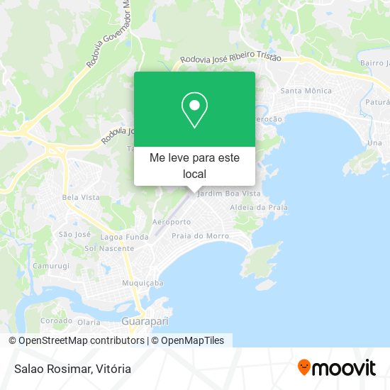 Salao Rosimar mapa