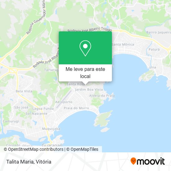Talita Maria mapa